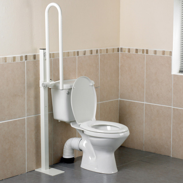 Ref. AD502LUX Barra de baño abatible sobre mastil. foto 2