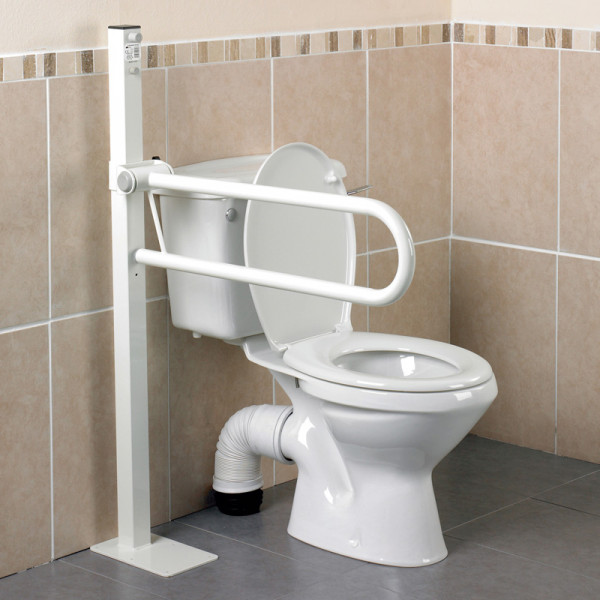 Ref. AD502LUX Barra de baño abatible sobre mastil