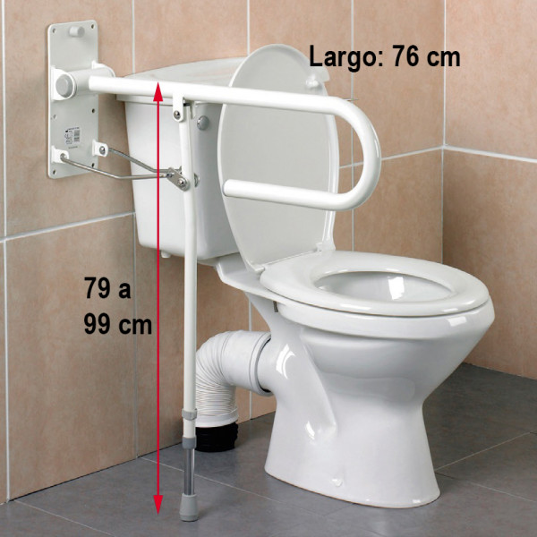 Ref. AD504LUX Barra abatible con pata 'Lux' foto 1