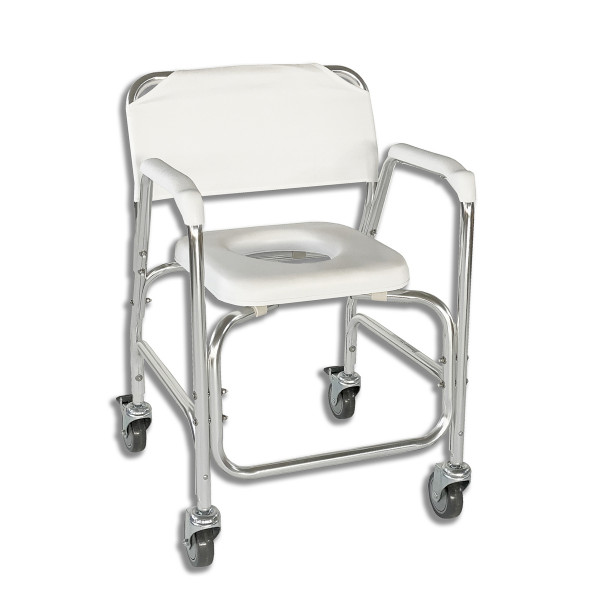 Ref. AD542 Silla para ducha y WC con ruedas