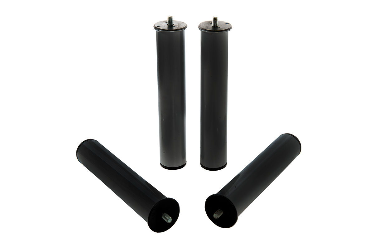 Ref. AKR015 Patas redondas metálicas sin ruedas