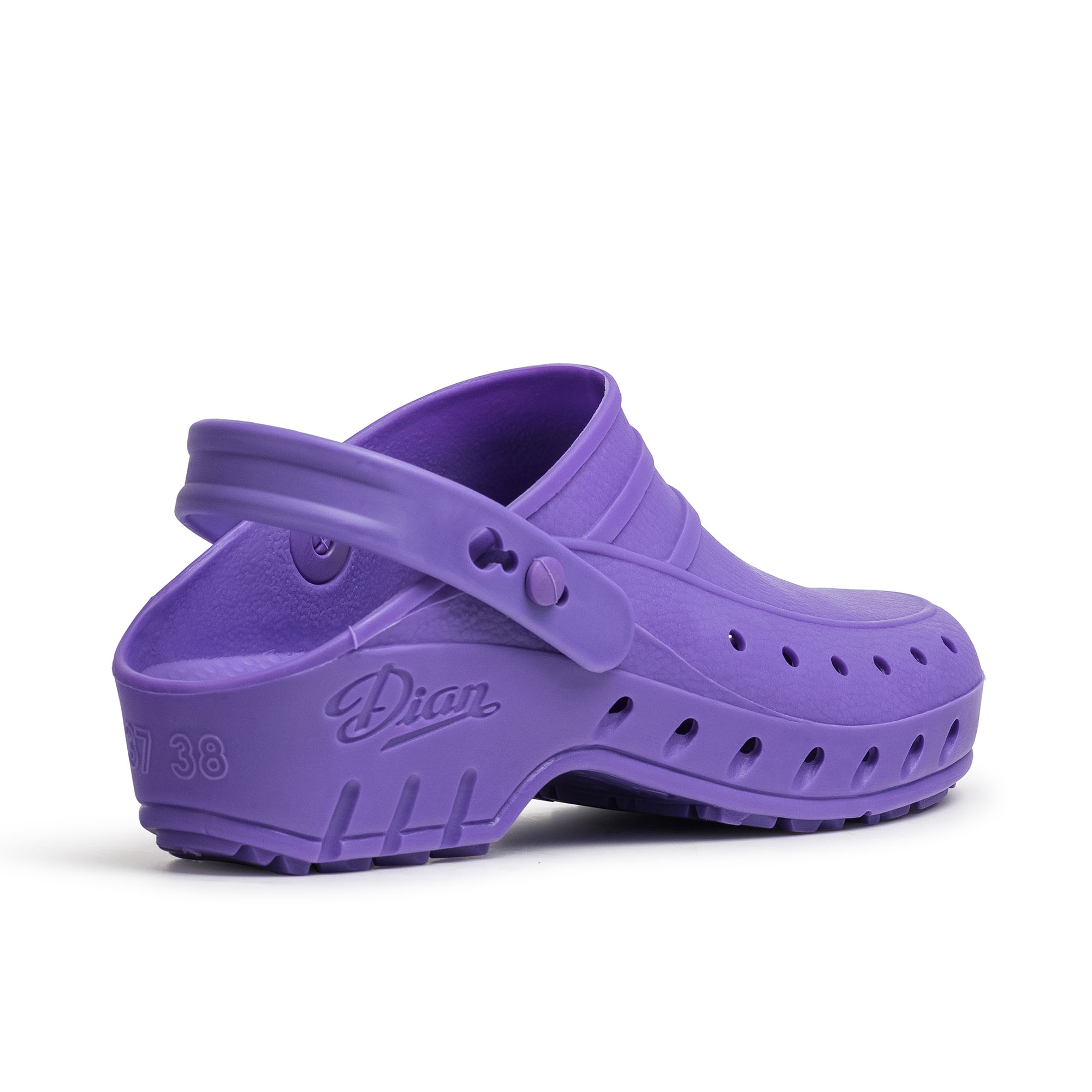 Ref. D1880 Zueco de material polimérico antibacteriano, modelo O2-S. foto 11