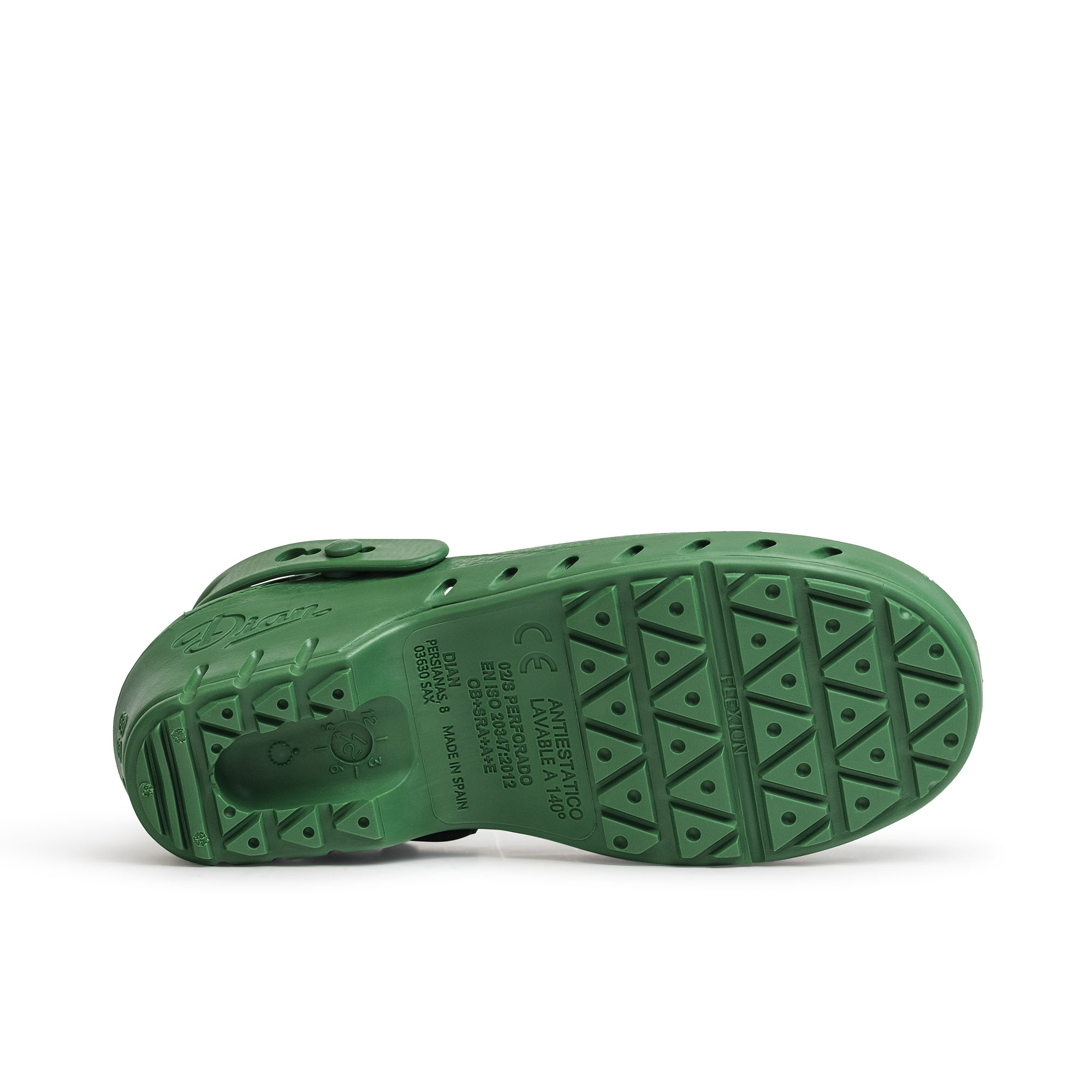 Ref. D1880 Zueco de material polimérico antibacteriano, modelo O2-S. foto 16