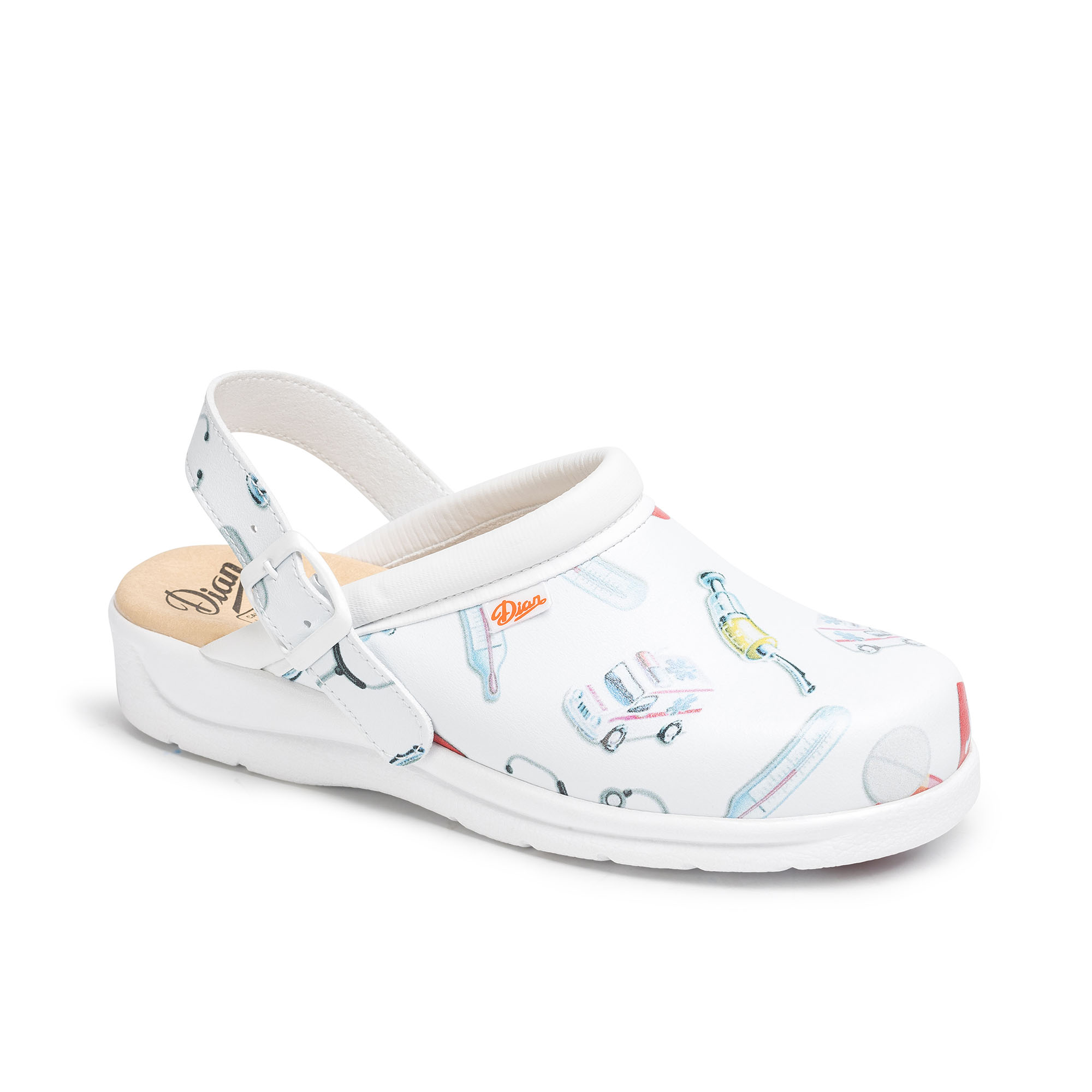 Ref. D2344 Zueco microfibra modelo Pisa Estampado