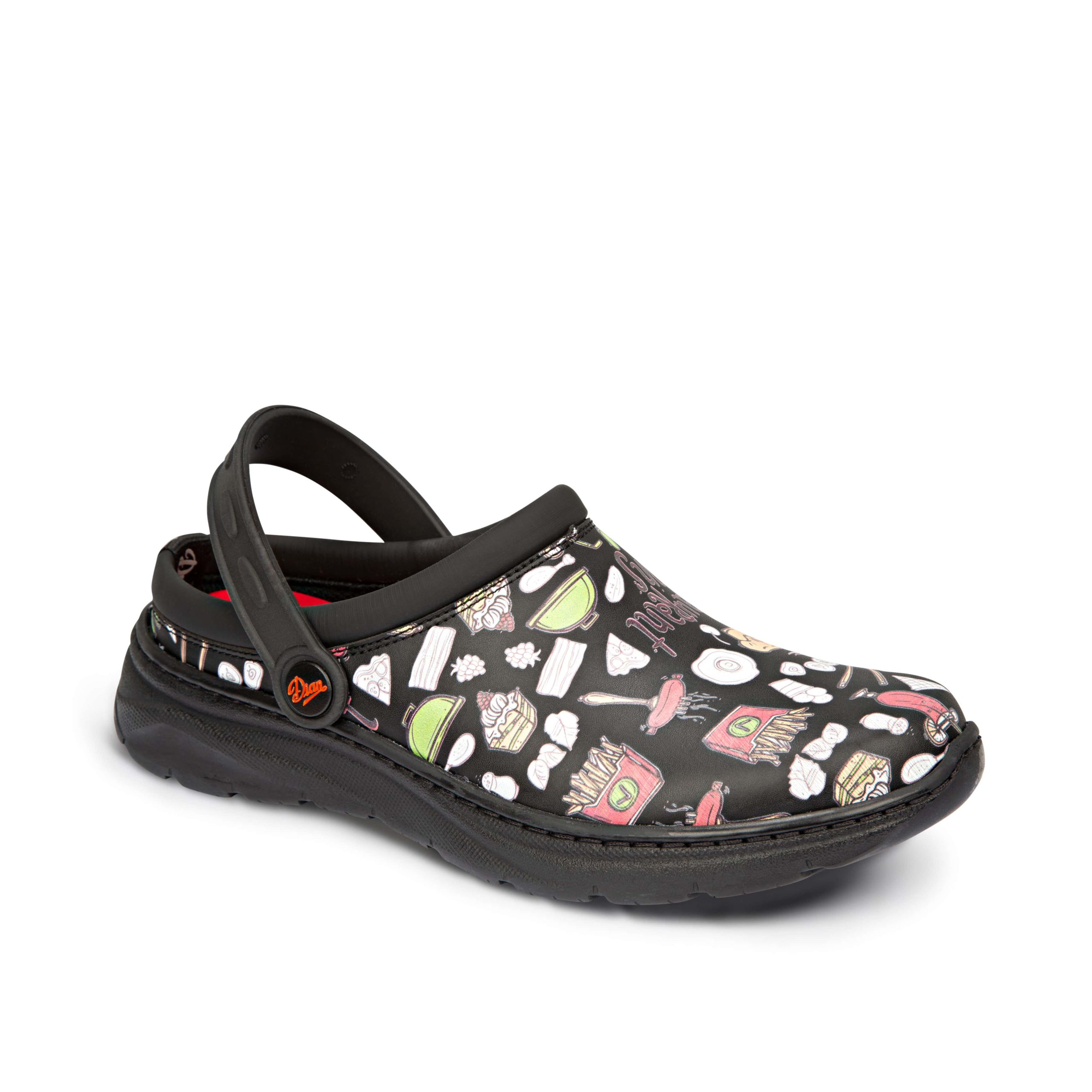 Ref. D3282 Zueco con correa posterior abatible, modelo Javea estampado. foto 5