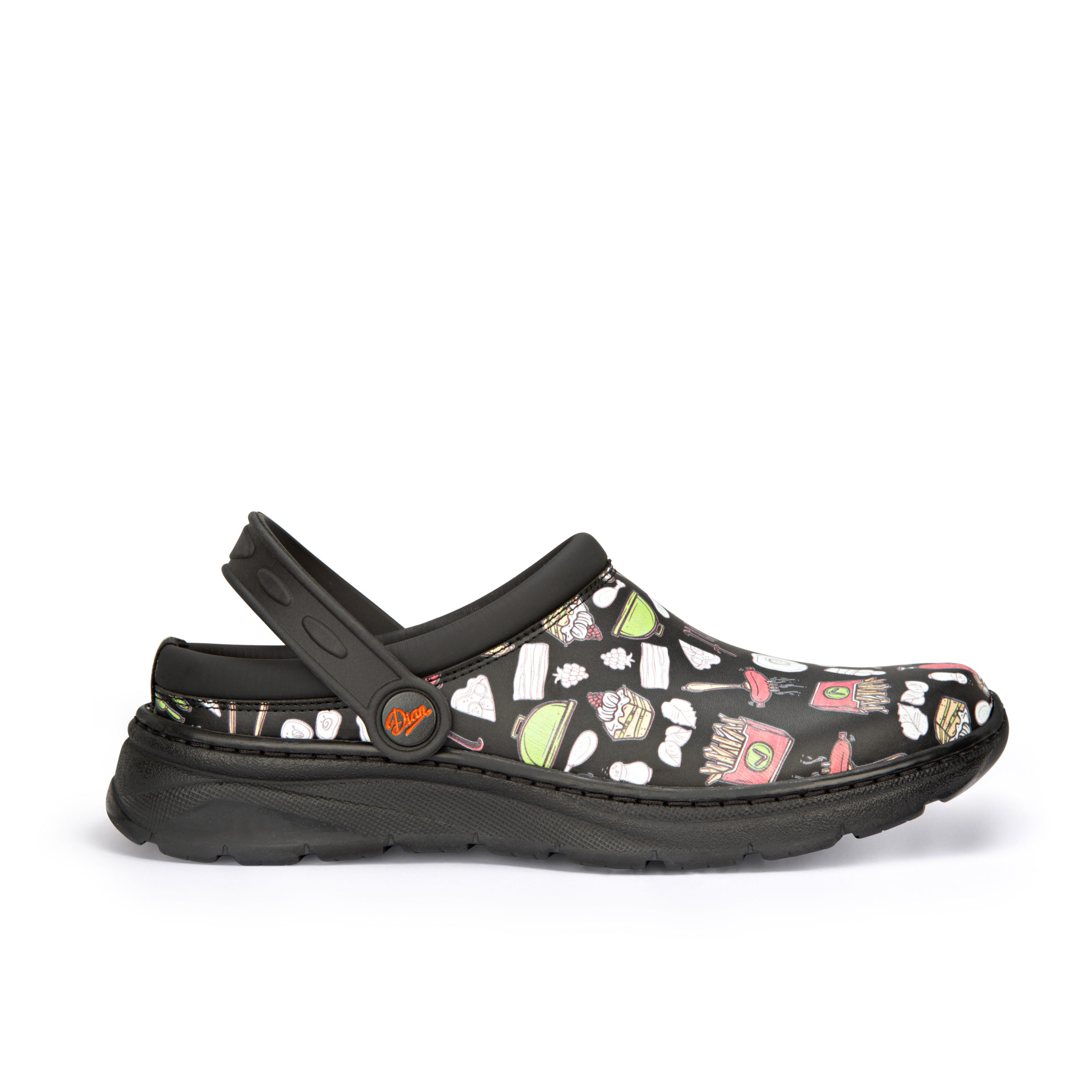 Ref. D3282 Zueco con correa posterior abatible, modelo Javea estampado. foto 6