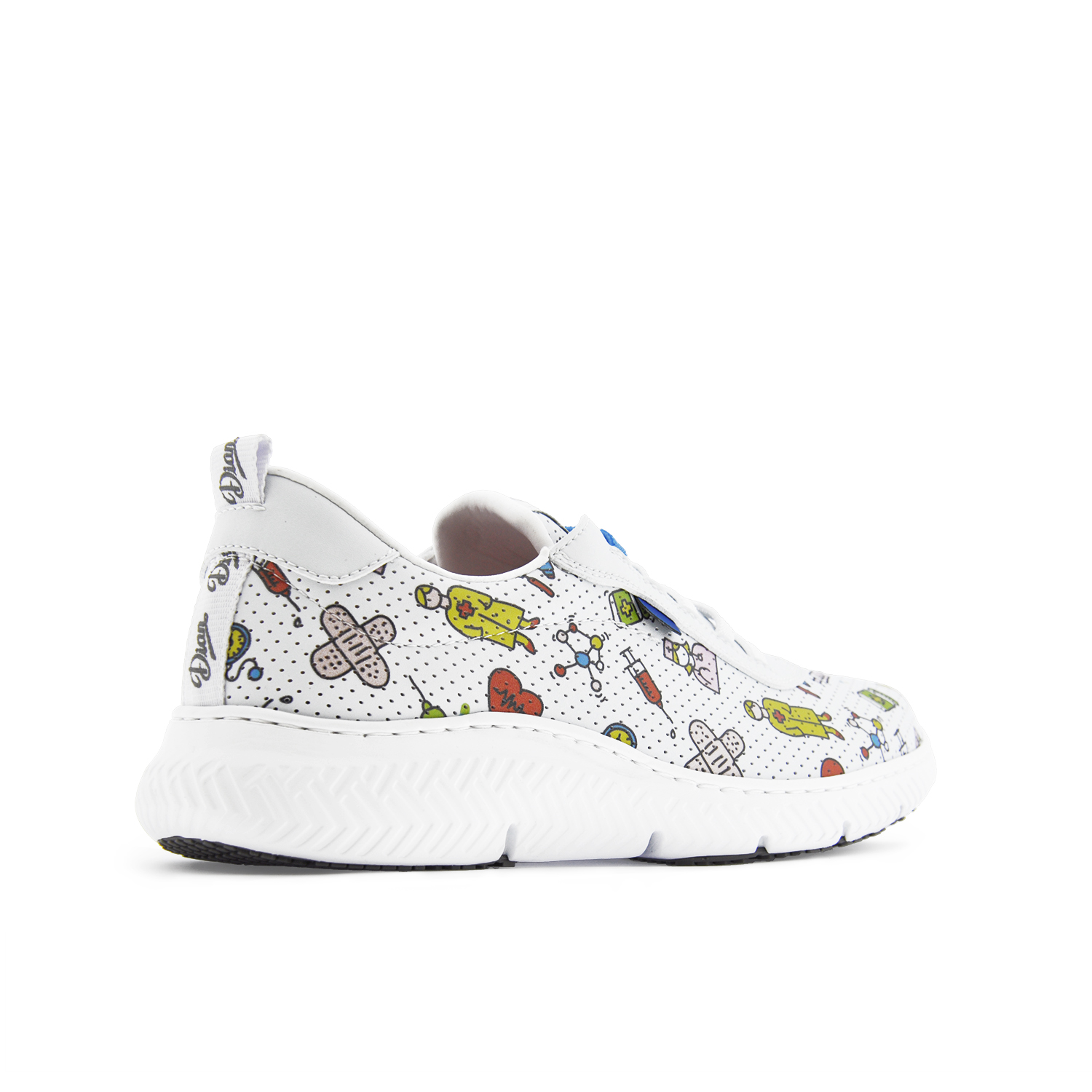 Ref. D4123A Zapatilla con cordones elásticos modelo Altea Estampado. Foto 3