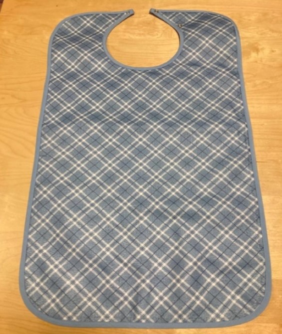 Ref. ED287 Babero premium clip, 45x80 cm. Foto 1