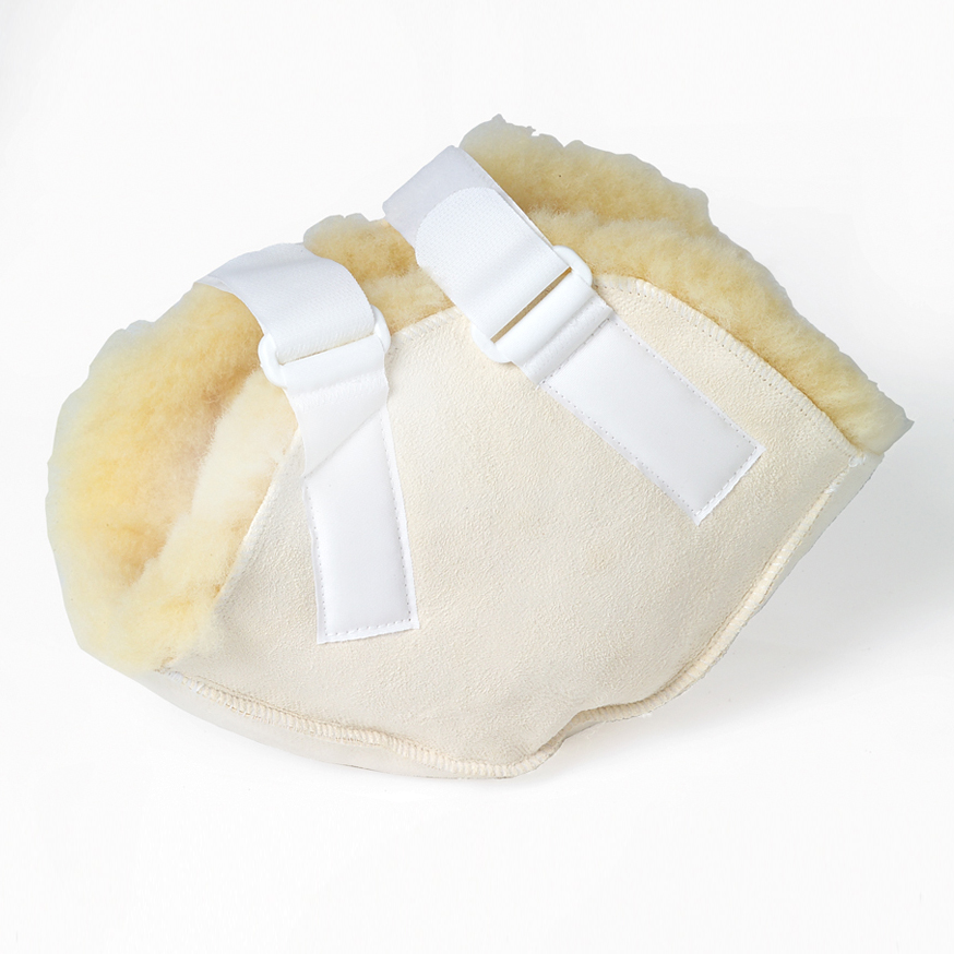 Ref. RC011 Par de taloneras de borreguito natural