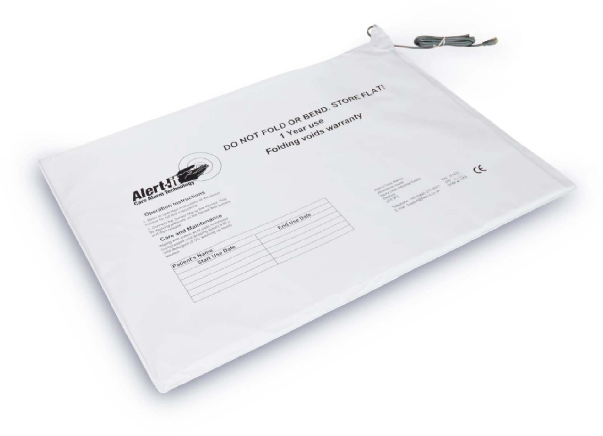 Ref. UGP143C. Alfombra avisadora ALERT-IT grande para cama 2