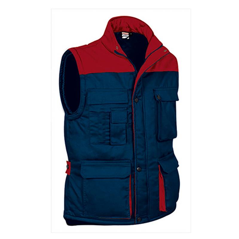 Ref. VA1075T Chaleco de trabajo, diseño bicolor THUNDER. Foto 1