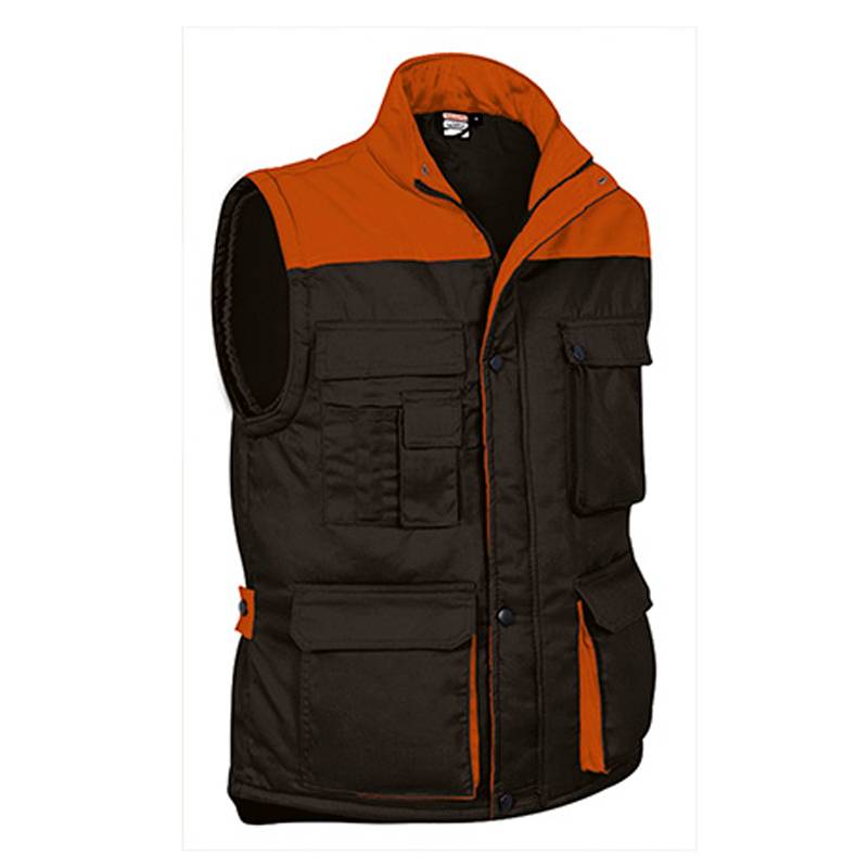 Ref. VA1075T Chaleco de trabajo, diseño bicolor THUNDER. Foto 12