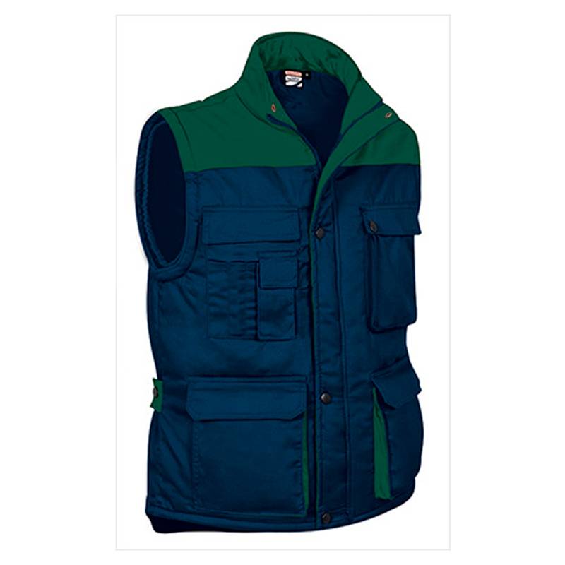 Ref. VA1075T Chaleco de trabajo, diseño bicolor THUNDER. Foto 15