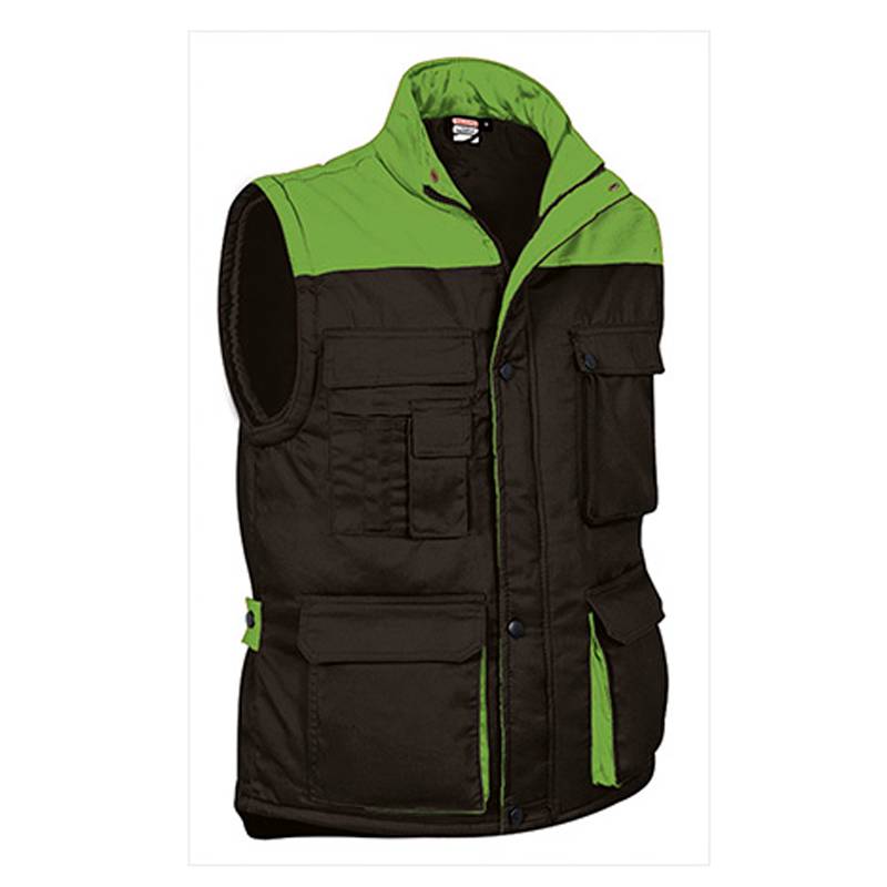 Ref. VA1075T Chaleco de trabajo, diseño bicolor THUNDER. Foto 18