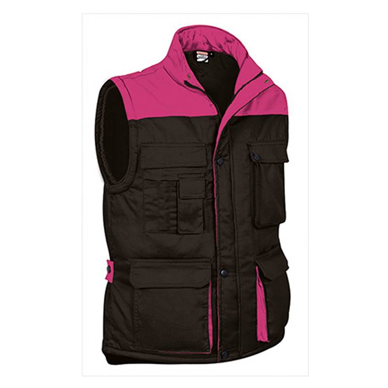 Ref. VA1075T Chaleco de trabajo, diseño bicolor THUNDER. Foto 19