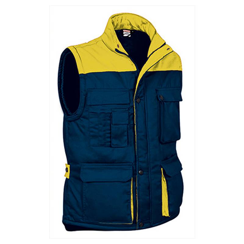 Ref. VA1075T Chaleco de trabajo, diseño bicolor THUNDER