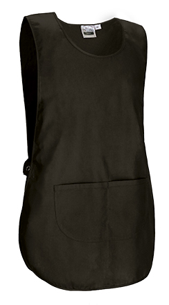 Ref. VA400C Peto de trabajo ajustable con bolsillo. CREW negro