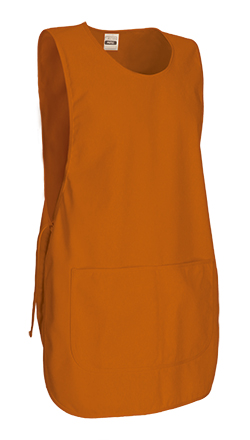 Ref. VA400P Peto de trabajo ajustable con bolsillo. PINTXO. 2 naranja