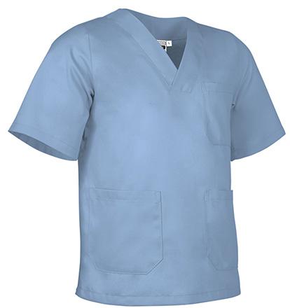 Ref. VA450C Chaqueta cuello pico LINK-celeste 2