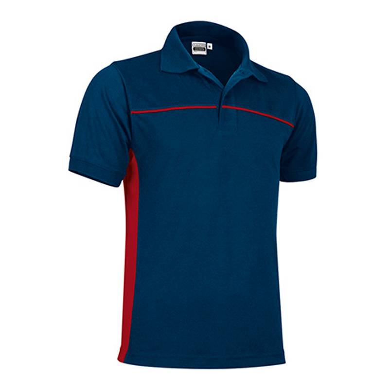 Ref. VA525T Polo de manga corta y diseño bicolor THUNDER. Foto 10