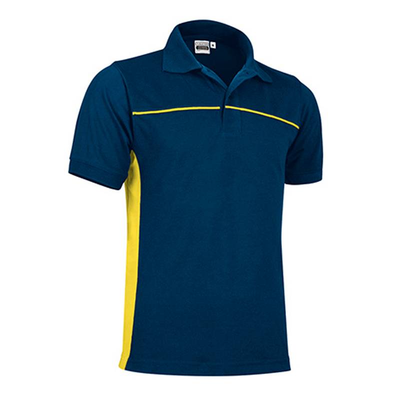 Ref. VA525T Polo de manga corta y diseño bicolor THUNDER. Foto 7