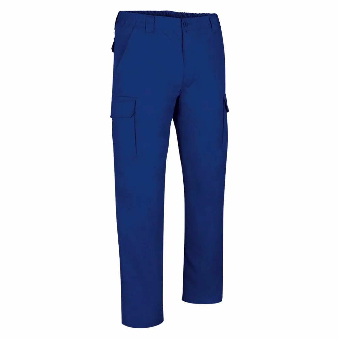 Ref. VA675R Pantalón de trabajo multibolsillos, varios colores ROBLE. azul azulina 2