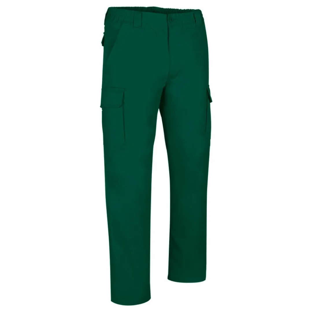 Ref. VA675R Pantalón de trabajo multibolsillos, varios colores ROBLE. verde botella 2