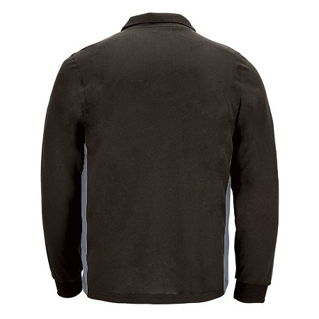 Ref. VA700T Polo manga larga y diseño bicolor THUNDER. Foto 2