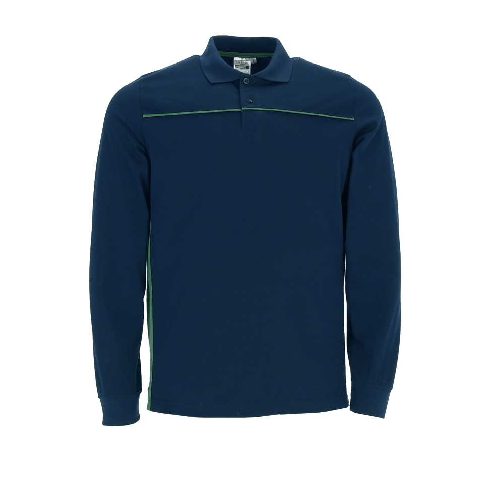 Ref. VA700T Polo manga larga y diseño bicolor THUNDER. Foto 3